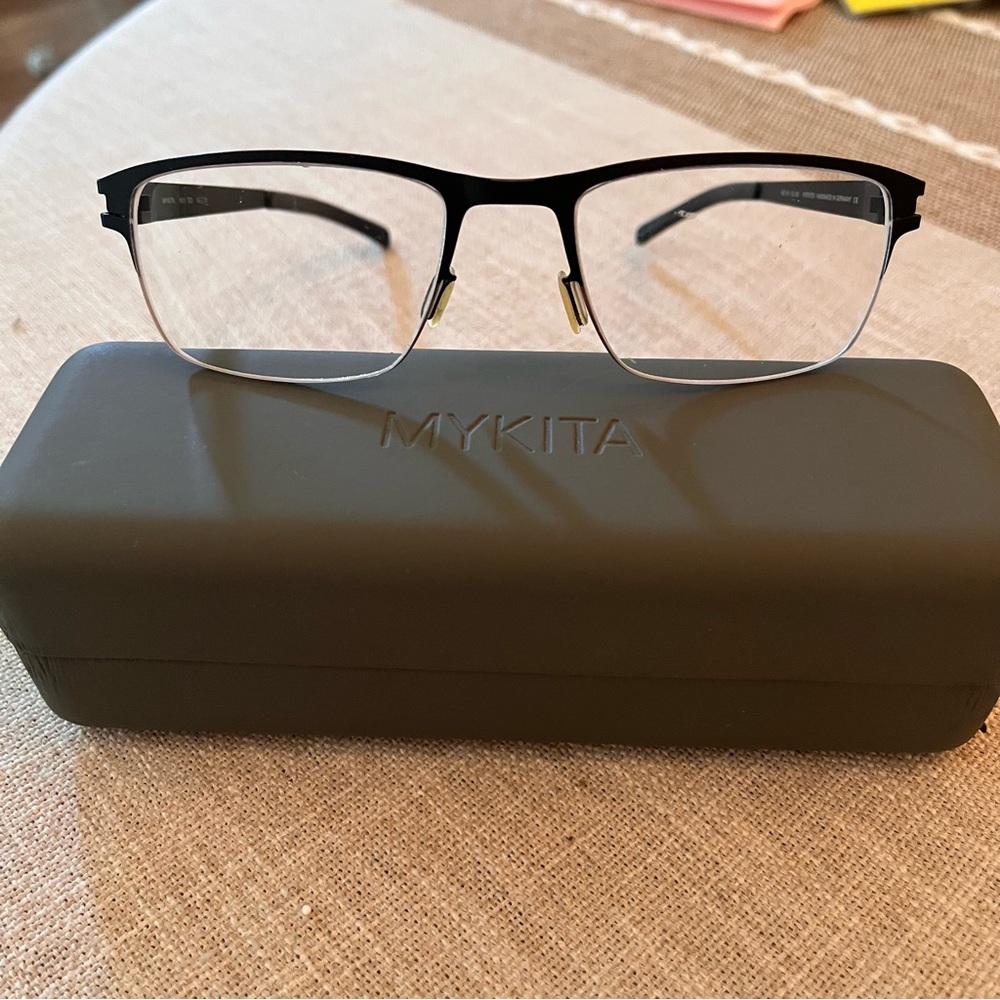 MYKITA Gray Designer Prescription Not Ted Glasses Size 140 - Picture 3 of 8